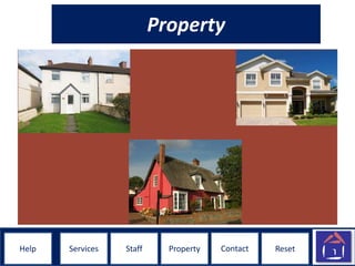 ResetHelpHelp ResetStaff Property ContactServices
Property
 