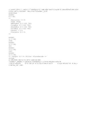 >˜}ëöÞ$˜íÁY§˜˜˜¸kØ5%]/l¯Y$#0Ép±O*9¹˜óÆb˜#Éb^ßmû75]Cxý4#˜¶˜1#XoFÉÕ¼óÛ{##˜xÏ#?
6˜#jà_y#7i¡=%B1X»ã* =#»¡ö˜#u7iûfwñ#ø÷_jûÂ
endstream
endobj
8 0 obj
<<
/Resources 3 0 R
/Type /Page
/MediaBox [0 0 612 792]
/CropBox [0 0 612 792]
/BleedBox [0 0 612 792]
/TrimBox [0 0 612 792]
/Parent 1 0 R
/Contents 10 0 R
>>
endobj
11 0 obj
2596
endobj
12 0 obj
929
endobj
13 0 obj
1937
endobj
15 0 obj
<< /Length 16 0 R /Filter /FlateDecode >>
stream
x˜˜WÛrÛ6#}÷Wà%3c³¼˜˜Ø7Y˜]ebË˜å4˜N#(
˜0&###íª_ß#Á##:˜<˜p#±#ìâì˜ßÏ#äÃß¥úo˜˜(/Ï¾7X˜RÀjÈGû³«õÙo7#
|/Fë˜©˜zÁ$LÓ4 ÐºD˜˜ßb˜yV »˜f{Ì?þ˜Ö˜@#ì9˜aà˜Ó h˜SyS˜#Ý£OhÍ³# #¦#s¡-
t˜éØ˜#µ_2#˜¸t##~
 