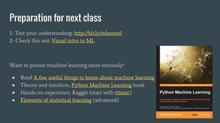 Machine learning- key concepts | PDF