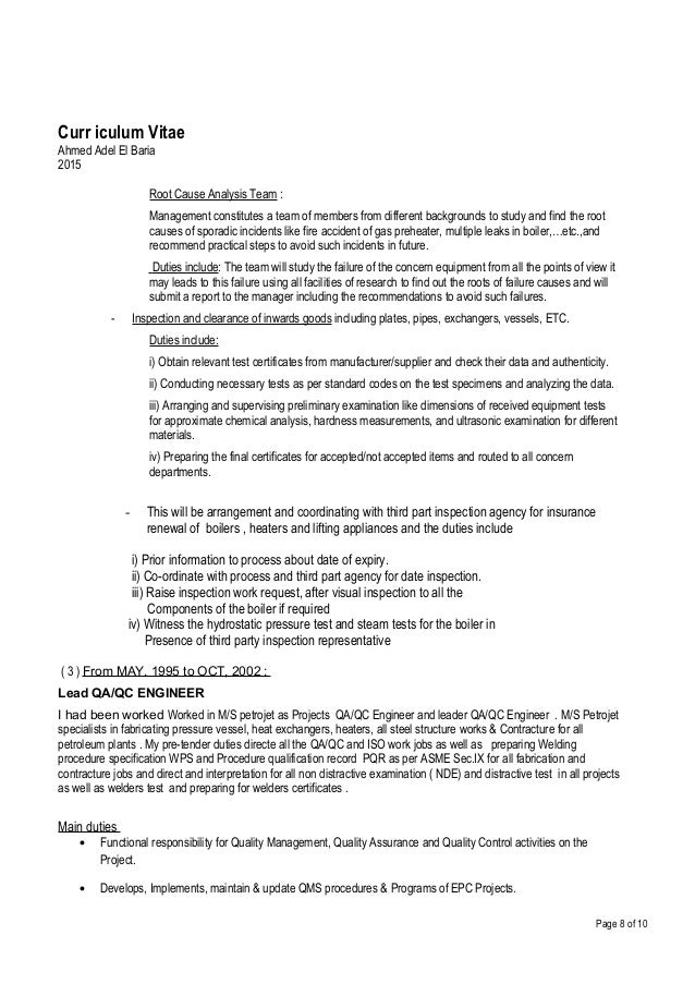 Curriculum vitae aim image