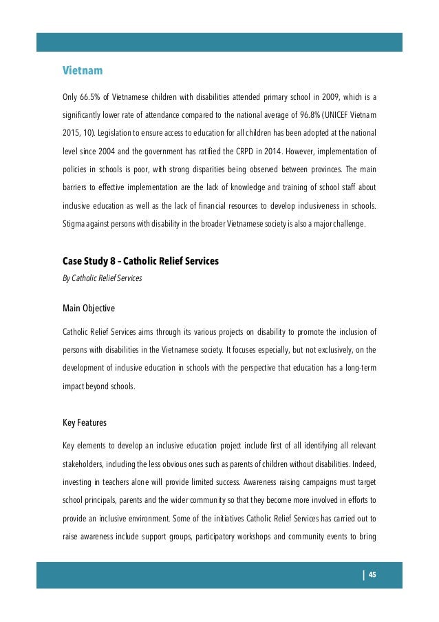 Unicef Malaysia Research Report Inclusive Education - 