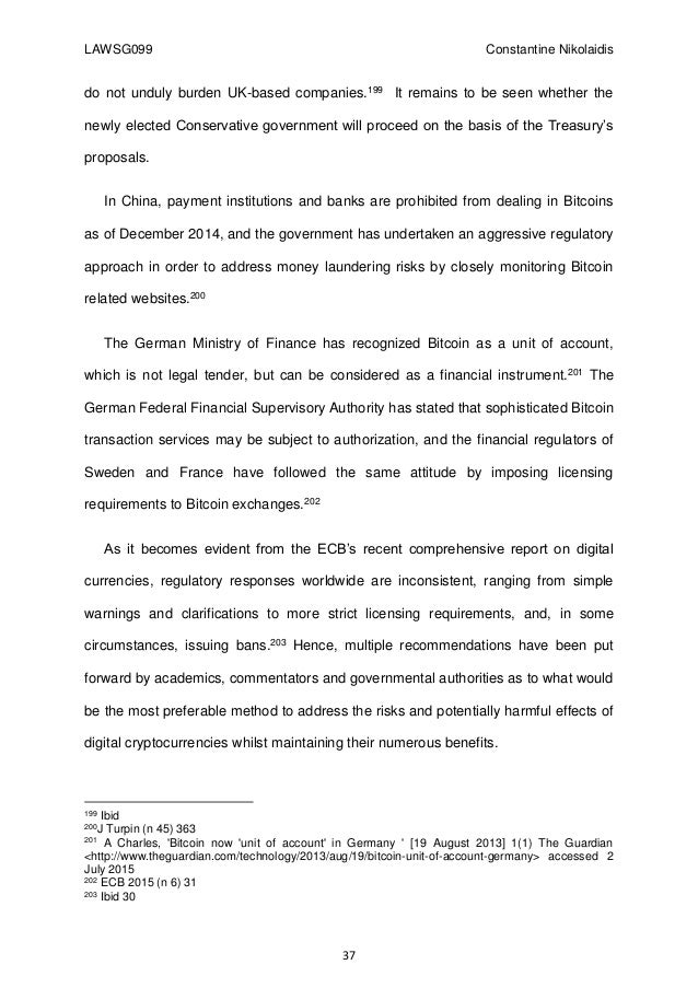 Revenue and customs brief bitcoin and other cryptocurrencies
