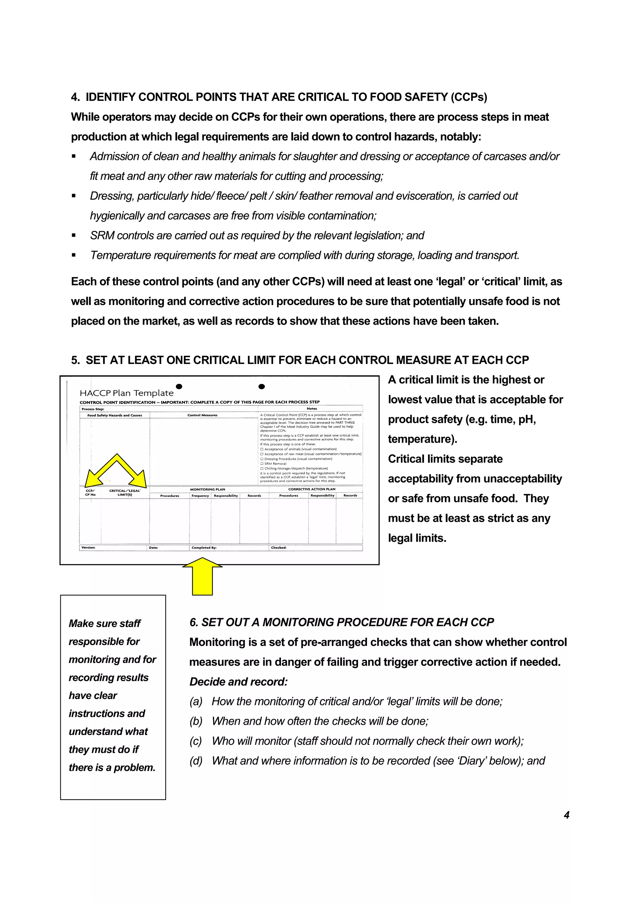 A Short Guide to HACCP Plan | PDF