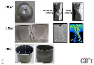 MATERIALS DESIGN LABORATORY
HER
Diffuse
necking
No diffuse
necking
IF steelTWIP
LMIE
HDF
Fe22Mn0.6C Fe15Mn2Al0.7C
Zn Zn
 