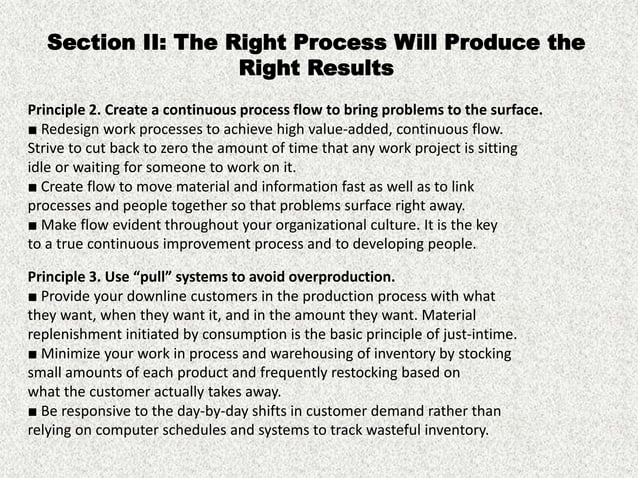 14 18 Lean Rig History of Lean manufacturing & TPS 14 Principal | PPTX | Manufacturing ...