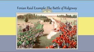 Fenian Raid Example: The Battle of Ridgeway
 