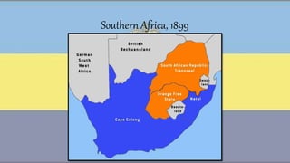 Southern Africa, 1899
 