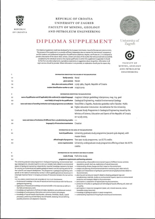 Diploma supplement Neven Korač