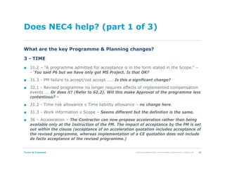 Comprehensive Overview and Analysis of NEC4 ECC Contract Updates and ...