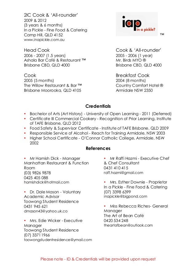 cv for cafe cv for cafe