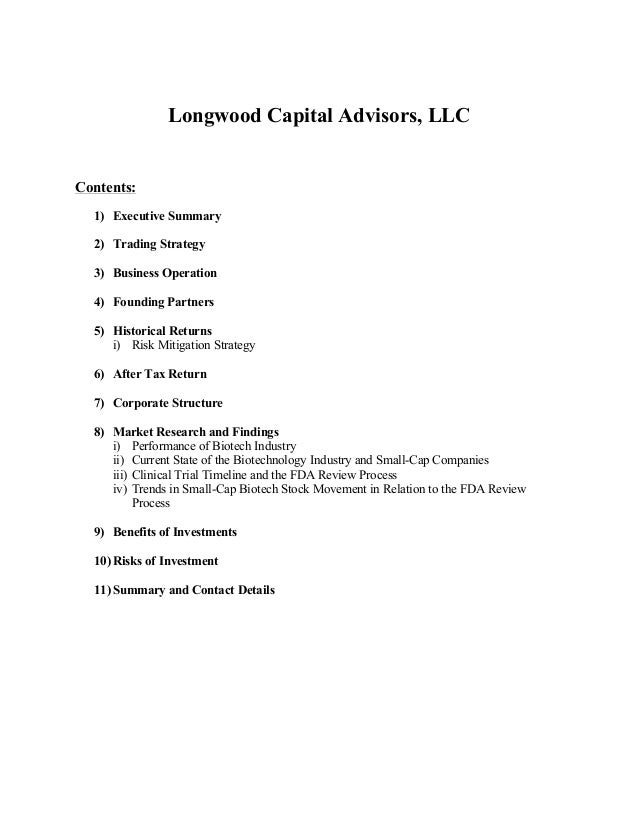 lca prospectus v6 0 longwood investment advisors