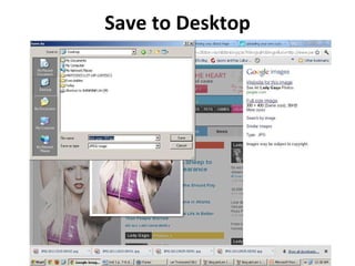 Save to Desktop