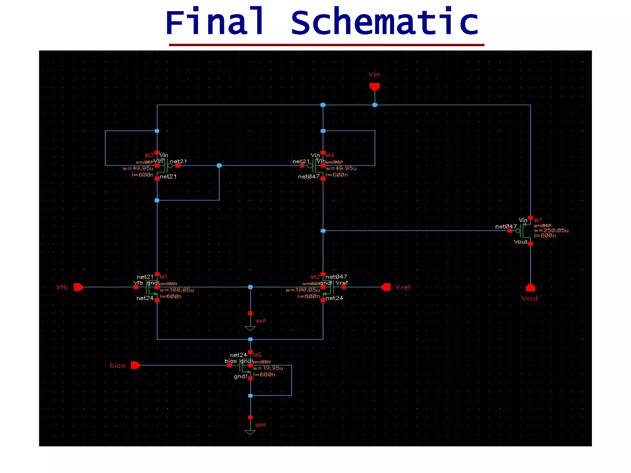Final Schematic
 