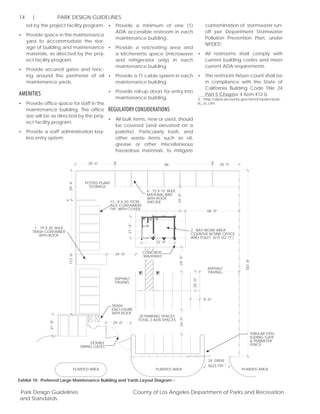 County of Los Angeles Park Design Guidelines | PDF
