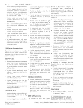County of Los Angeles Park Design Guidelines | PDF