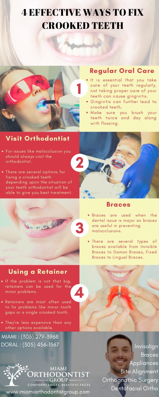 4 effective ways to fix crooked teeth