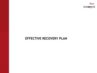 EFFECTIVE RECOVERY PLAN  