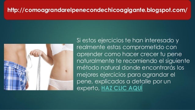 4 Ejercicios Efectivos Para Hacer Crecer El Pene