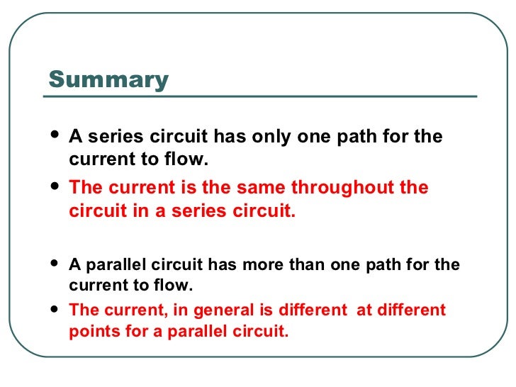 Electric Circuits Ppt Slides
