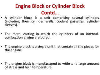 4 engine block | PPTX