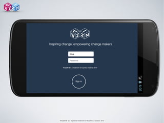 WUZZIN © is a registered trademark of WUZZIN s.l. October 2014
 