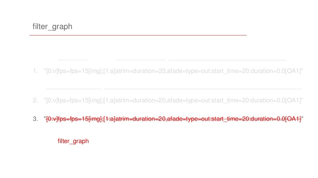 ffmpeg filter complex ffmpeg filter complex