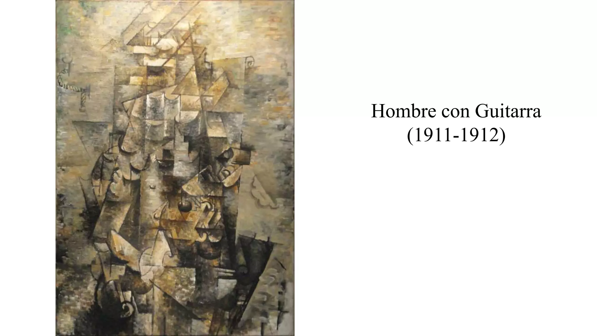Hombre con Guitarra
(1911-1912)