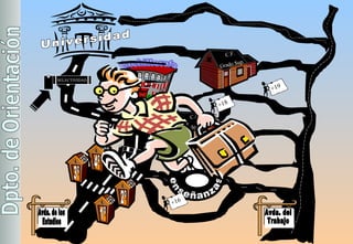 Avda. de los Estudios Avda. del Trabajo otras enseñanzas 2º ESO 1º ESO 4º ESO 3º ESO Universidad SELECTIVIDAD C.F. Grado Sup. +16 +19 C.F. Grado Medio Bachillerato +17 +18 