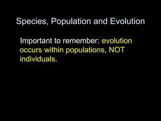 4 Evolutionary Processes | PPTX
