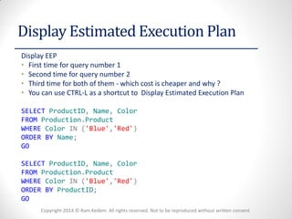 4 execution plans | PPT