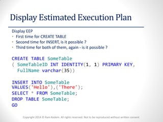 4 execution plans | PPT