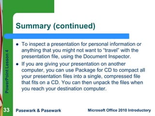 Powerpoint Exploding Package Contects 4 Expanding on PowerPoint Basics.ppt