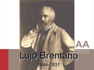 Lujo  Brentano 1844-1931 