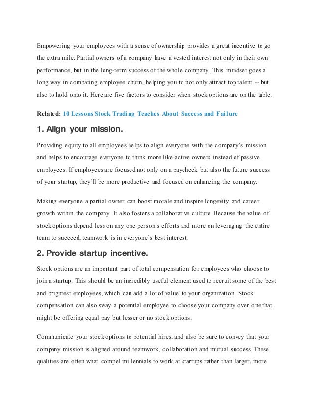 Performance-vested stock options and interest alignment