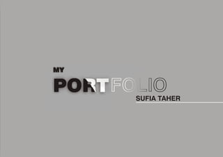 Port Folio_Sufia Taher-Practical work