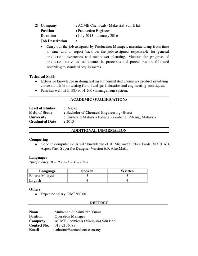 Curriculum Vitae