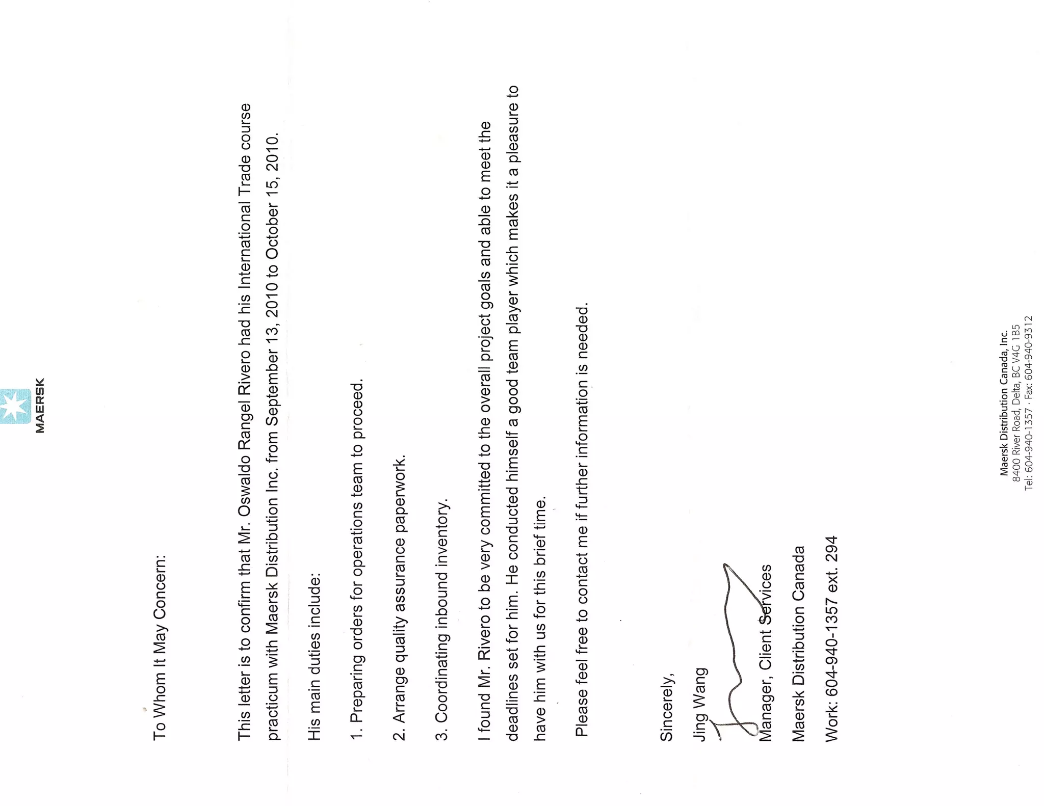 Maersk Ref PPT