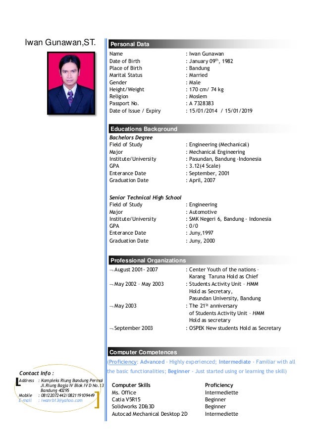 cv iwan gunawan_1 cv ms office