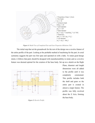 ES3323 - Project 2 Report - Reverse Engineering a Gear Shaft | PDF