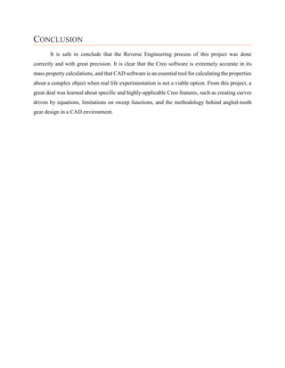 ES3323 - Project 2 Report - Reverse Engineering a Gear Shaft | PDF