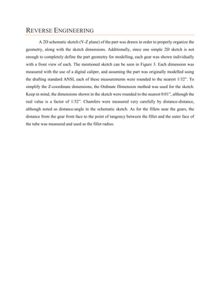ES3323 - Project 2 Report - Reverse Engineering a Gear Shaft | PDF