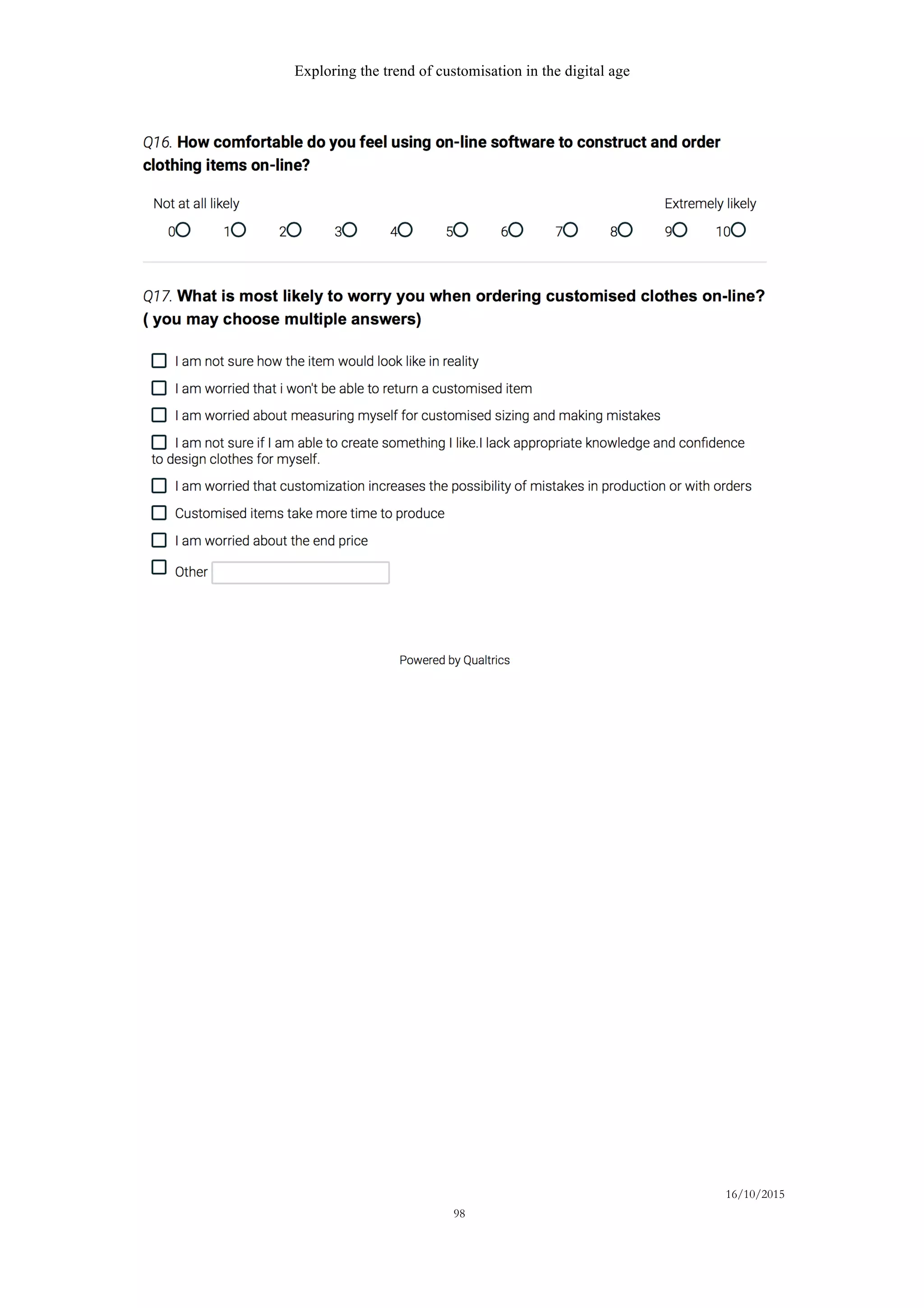Exploring the trend of customisation in the digital age
16/10/2015
98
  
  
  
  
 