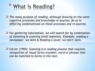 An Introduction to Applied Linguistics - Chapter 13 - Reading | PPTX