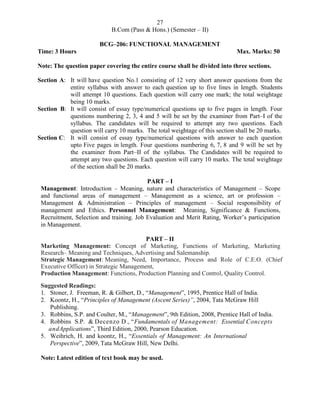 Guidelines Syllabus B.Ed syllabus GNDU 2023-2025 as per new guidelines | PDF