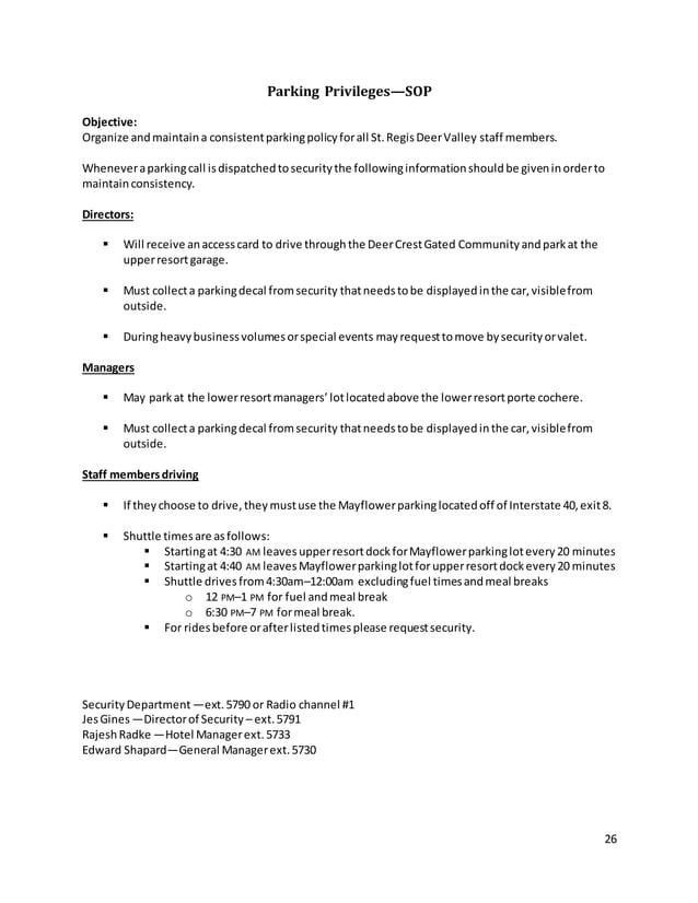 Security Officer Training Manual PDF