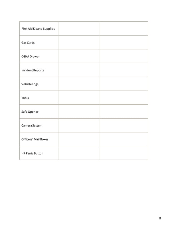 Security Officer Training Manual PDF