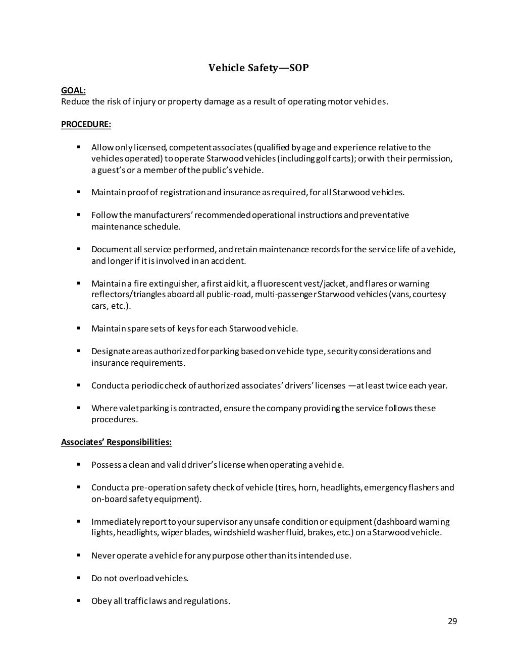 Security Officer Training Manual