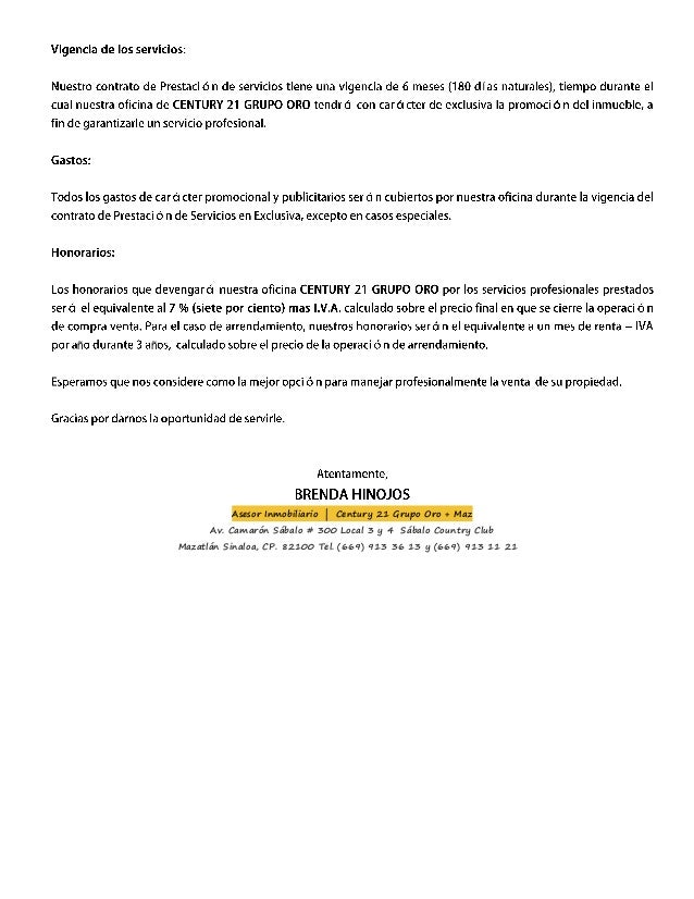 carta presentacion
