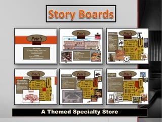 Story Board - A Themed Specialty Store