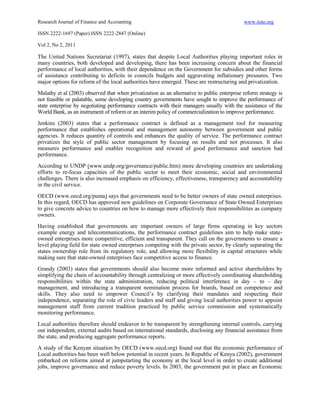 4 factors affecting implementation of performance contract | PDF